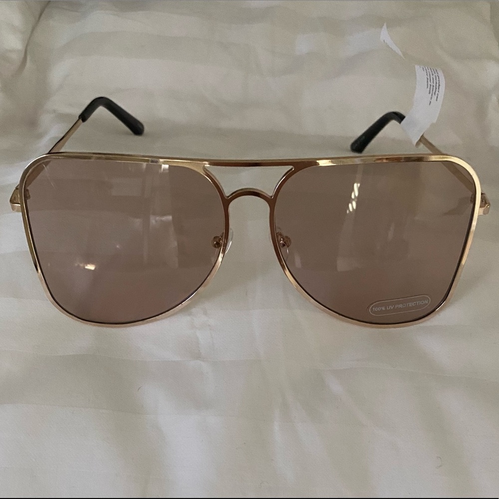 Gold sunglasses (women’s) - Brand new
